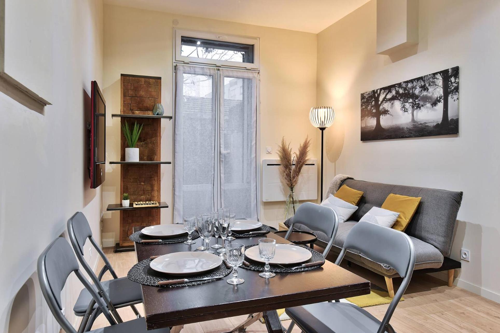 L'Appart Chic - Terrasse - Proche Lyon & Tram Вийёрбан Экстерьер фото